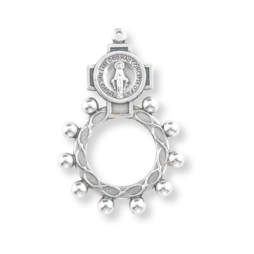 Miraculous Medal Rosary Ring