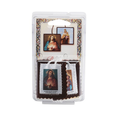 Deluxe Brown Scapular