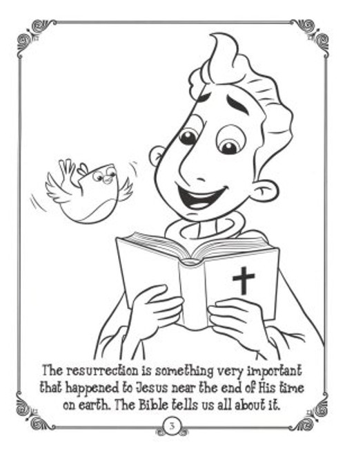 Brother Francis: He is Risen, Coloring Activity Book