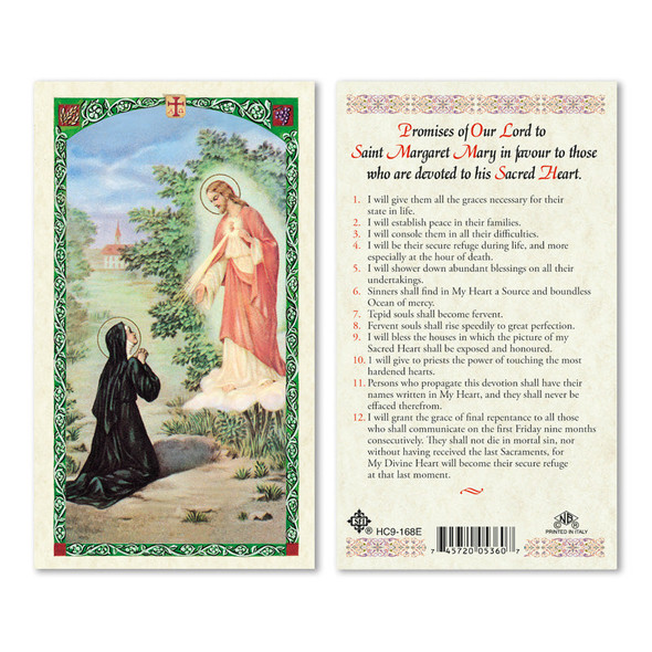 Promises Of Our Lord Laminated Prayer Cards