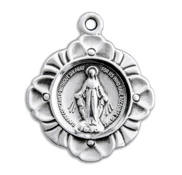 Sterling Silver Miraculous Medal