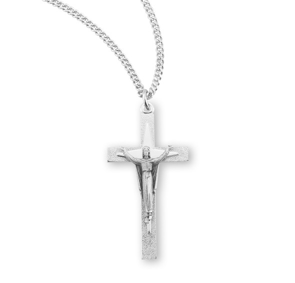 Risen Christ Sterling Silver Crucifix