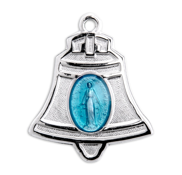Sterling Silver Bell Miraculous Medal