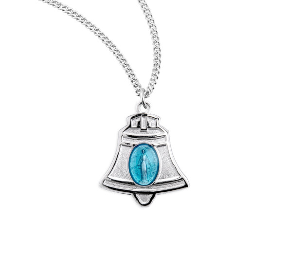 Sterling Silver Bell Miraculous Medal