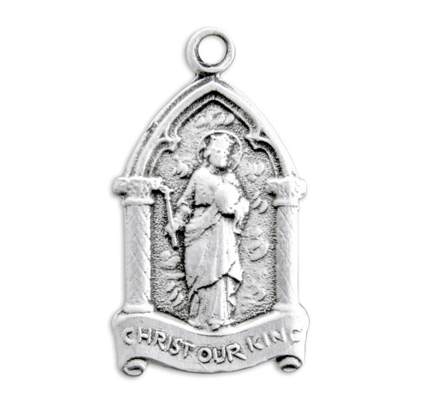 Christ Our King Sterling Silver Medal