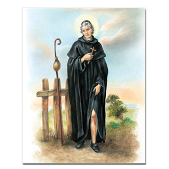 SAINT PEREGRINE CARDED 8x10 PRINT FOR FRAMING