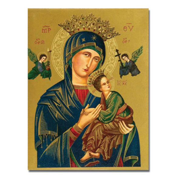 OL PERPETUAL HELP CARDED 8x10 PRINT FOR FRAMING