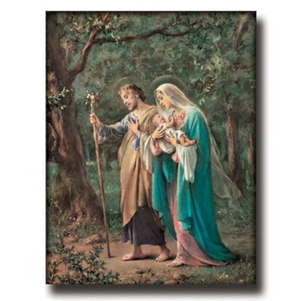 HOLY FAMILY FLEEING CARDED 8x10 PRINT FOR FRAMING