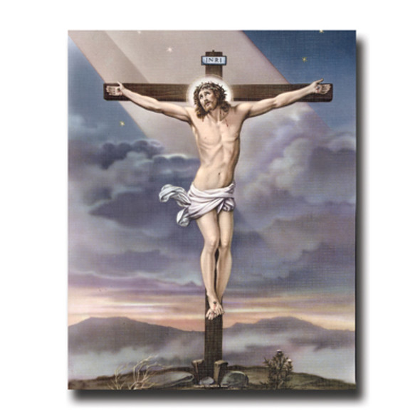 JESUS CRUCIFIED CARDED 8x10 PRINT FOR FRAMING