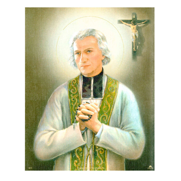 SAINT JOHN VIANNEY 8x10 PRINT CARDED FOR FRAMING