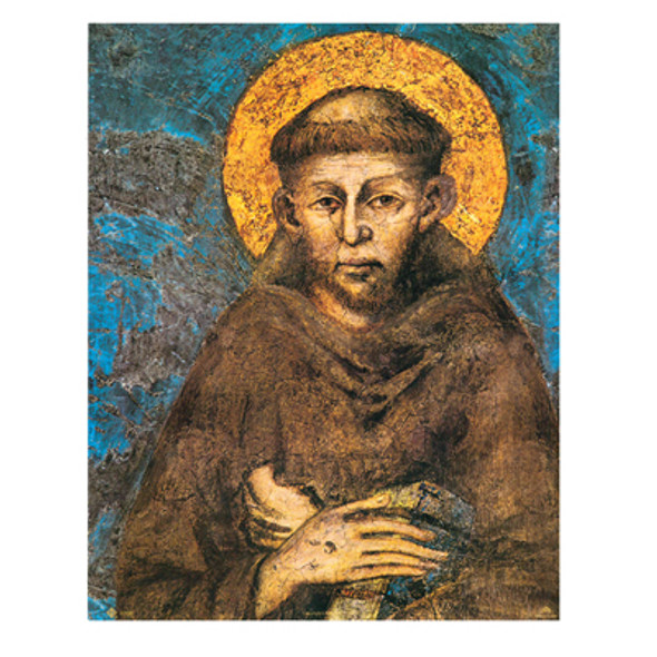 SAINT FRANICS OF ASSISI CARDED 8x10 PRINT FOR FRAMING
