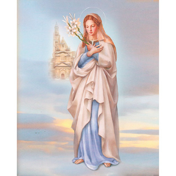 SAINT GENEVIEVE CARDED 8x10 PRINT FOR FRAMING