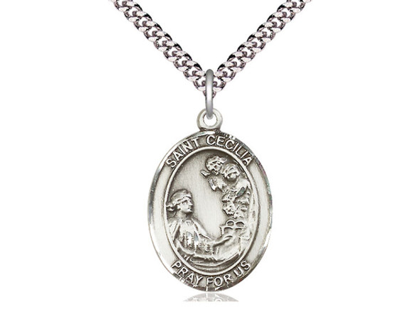 St. Cecilia - Oval Patron Saint Series St. Cecilia - Oval Patron Saint Series