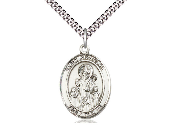 St. Nicholas - Oval Patron Saint Series