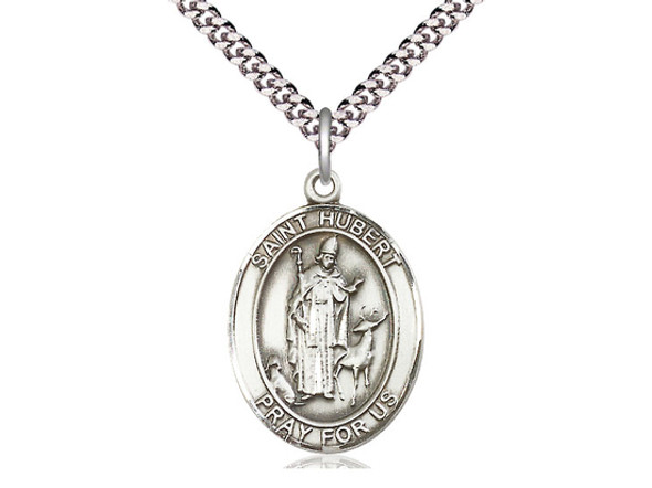 St. Hubert of Liege - Oval Patron Saint Series St. Hubert of Liege - Oval Patron Saint Series