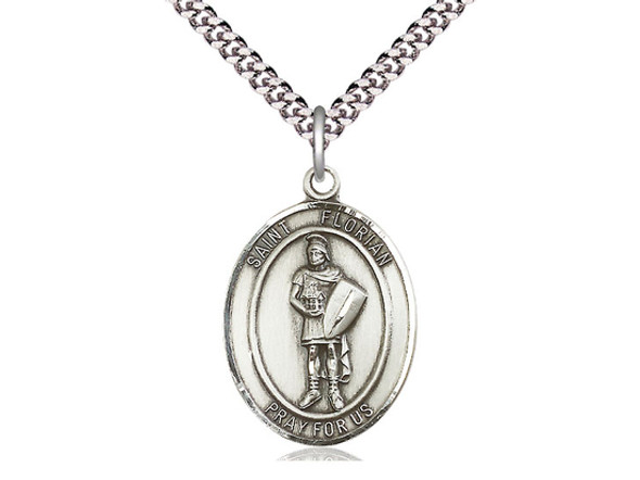 St. Florian - Oval Patron Saint Series