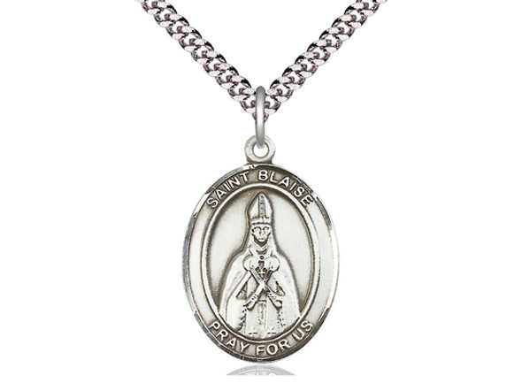 St. Blaise - Oval Patron Saint Series