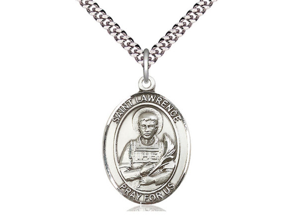 St. Lawrence - Oval Patron Saint Series St. Lawrence - Oval Patron Saint Series