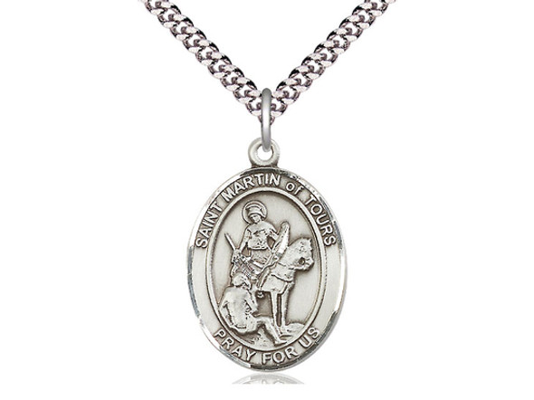St. Martin of Tours - Oval Patron Saint Series St. Martin of Tours - Oval Patron Saint Series