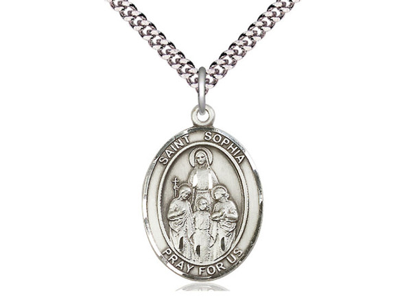 St. Sophia - Oval Patron Saint Series