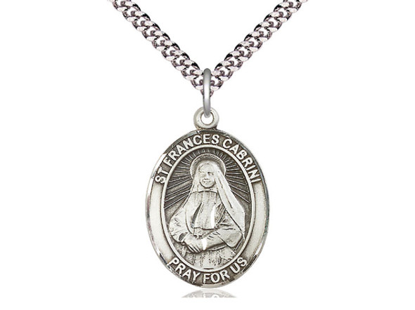 St. Frances Cabrini - Oval Patron Saint Series