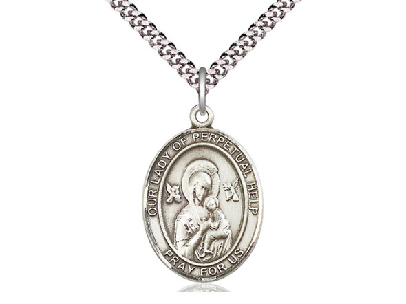Our Lady of Perpetual Help - Oval Patron Saint Series