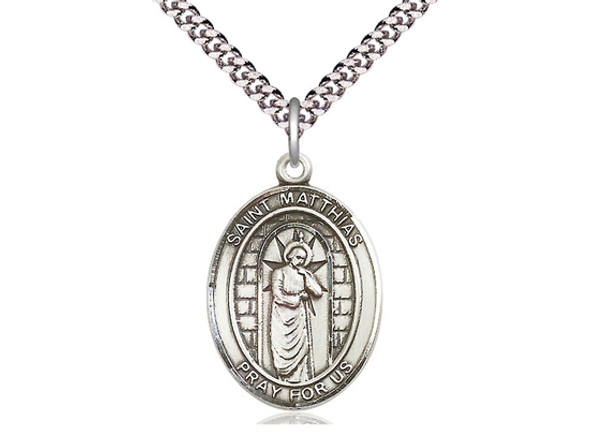 St. Matthias the Apostle - Oval Patron Saint Series St. Matthias the Apostle - Oval Patron Saint Series