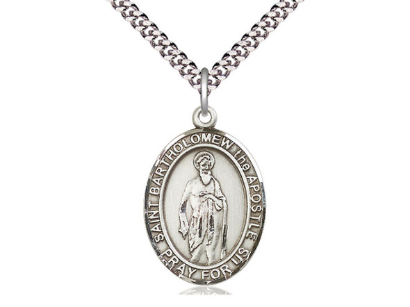 St. Bartholomew the Apostle - Oval Patron Saint Series St. Bartholomew the Apostle - Oval Patron Saint Series