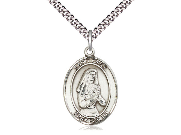 St. Emily de Vialar - Oval Patron Saint Series St. Emily de Vialar - Oval Patron Saint Series