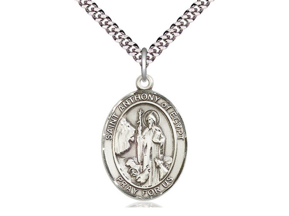 St. Anthony of Egypt - Oval Patron Saint Series St. Anthony of Egypt - Oval Patron Saint Series