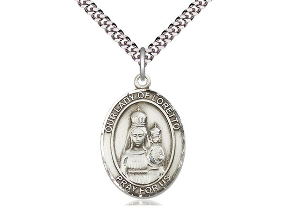 Our Lady of Loretto - Oval Patron Saint Series