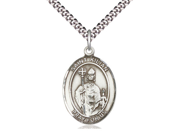 St. Kilian - Oval Patron Saint Series