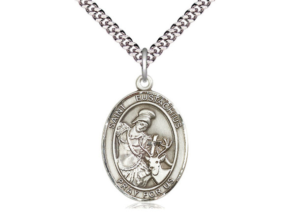 St. Eustachius - Oval Patron Saint Series St. Eustachius - Oval Patron Saint Series