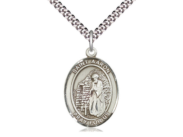 St. Aaron - Oval Patron Saint Series