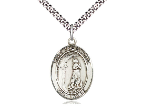St. Zoe of Rome - Oval Patron Saint Series St. Zoe of Rome - Oval Patron Saint Series