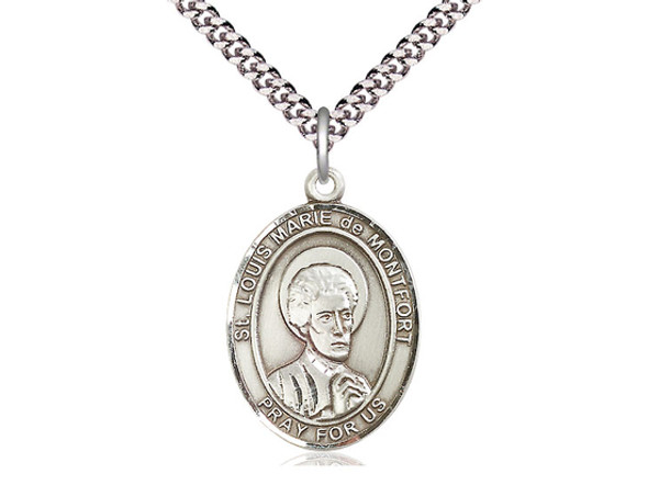 St. Louis Marie de Montfort - Oval Patron Saint Series St. Louis Marie de Montfort - Oval Patron Saint Series