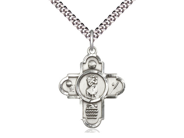 St. Christopher - 5-Way Pendant St. Christopher - 5-Way Pendant