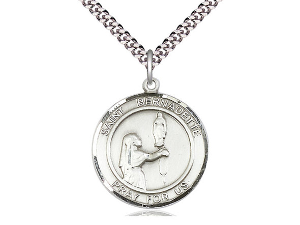 St. Bernadette - Round Patron Series St. Bernadette - Round Patron Series