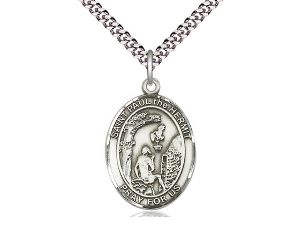 St. Paul the Hermit - Round Patron Series St. Paul the Hermit - Round Patron Series