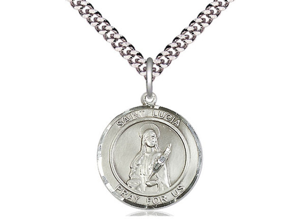 St. Lucia of Syracuse - Round Patron Series St. Lucia of Syracuse - Round Patron Series