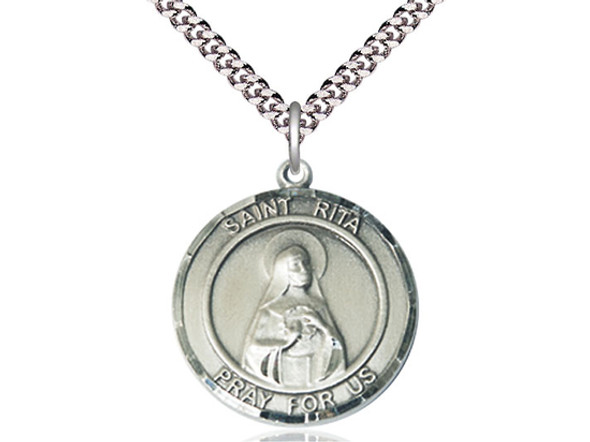 St. Rita of Cascia - Round Patron Series St. Rita of Cascia - Round Patron Series