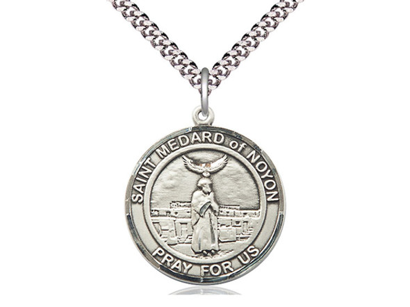 St. Medard of Noyon - Round Patron Series St. Medard of Noyon - Round Patron Series