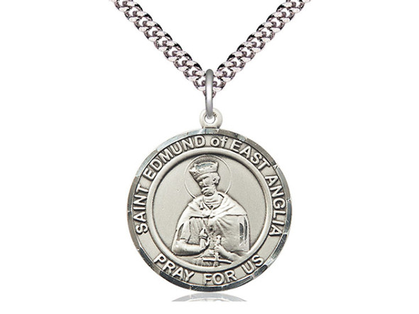 St. Edmund of East Anglia - Round Patron Series St. Edmund of East Anglia - Round Patron Series