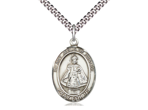 Infant of Prague - Oval Patron Saint Series