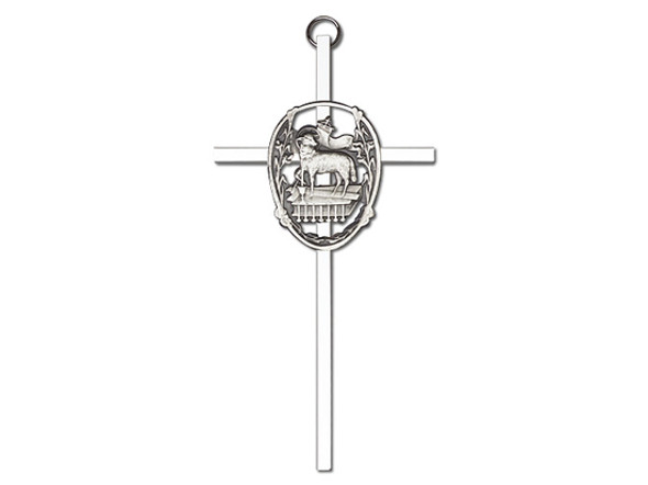 Lamb of God Cross - 6 Inch