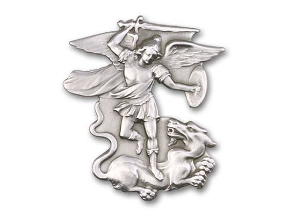 St. Michael the Archangel Visor Clip