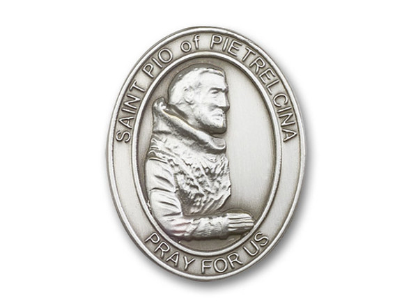 St. Pio of Pietrelcina Visor Clip