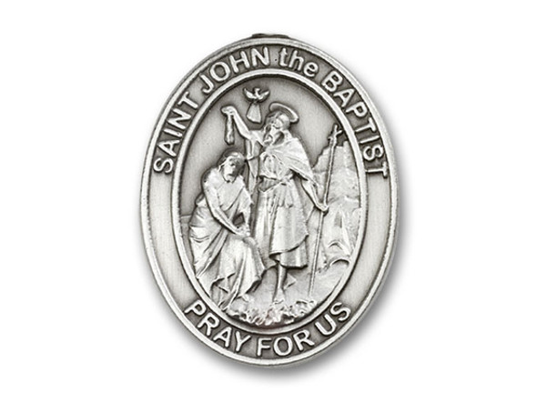 St. John the Baptist Visor Clip