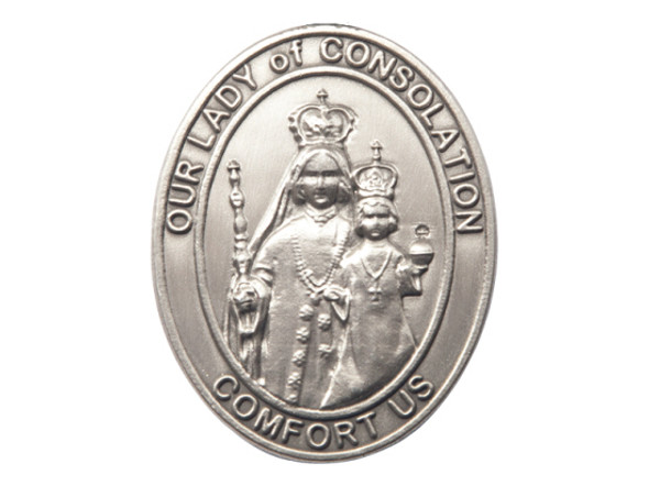 Our Lady of Consolation Visor Clip Our Lady of Consolation Visor Clip