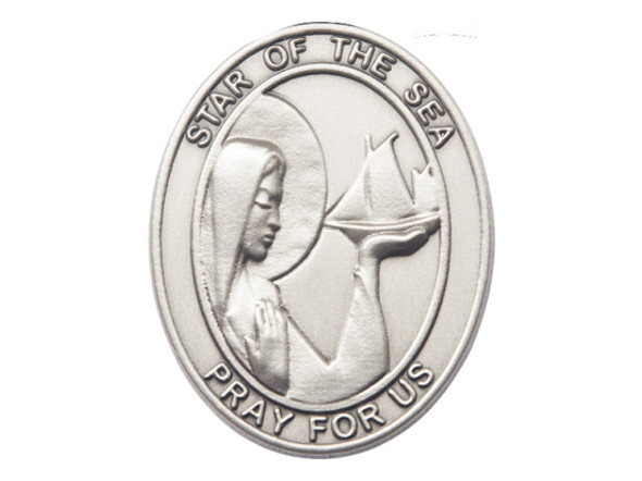 Our Lady Star of the Sea Visor Clip